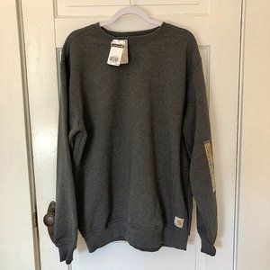 NWT Men's Large Gray Carhartt Sweatshirt